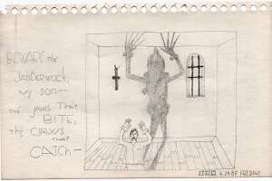 Beware the Jabberwock, my son (shadow)