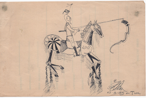 Jet-propelled knight