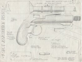 9 shot assassination pistol