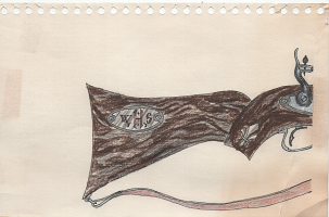 Steward ''Arrowsnake'' flintlock rifle (#1)