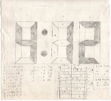 Digital clock segments